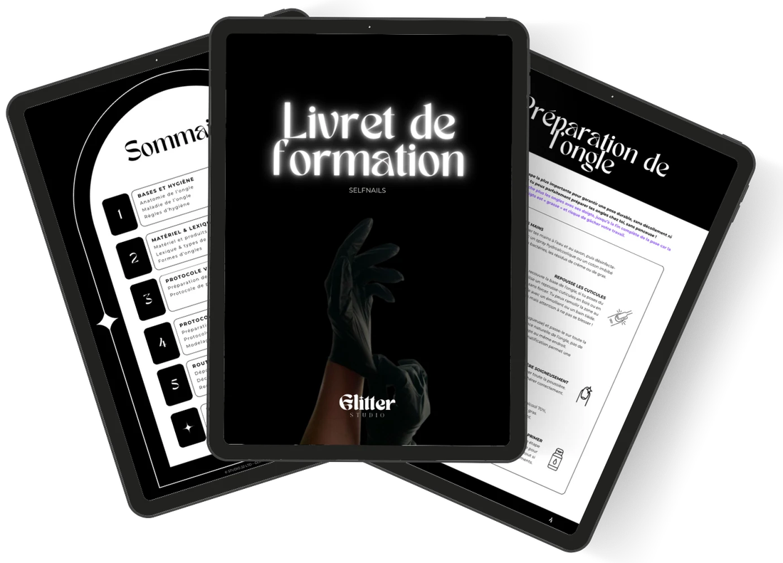 L’e-book SelfNails sur tablette